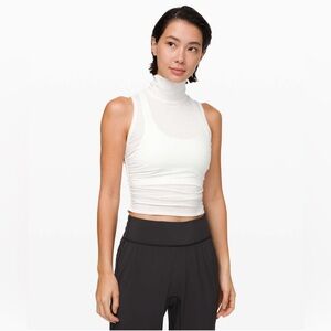 Lululemon See The Horizon Turtleneck Tank Size 4